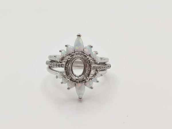 Opal Band Ring Size 5