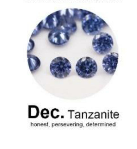 December Birthstone Band (Half Eternity) Size 5