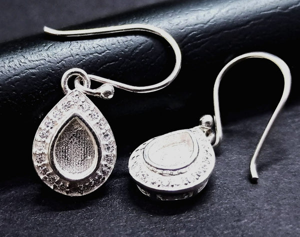 Teardrop Dangles with Birthstone Options Tester 15