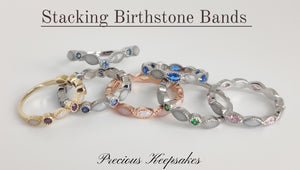 Birthstone Bands