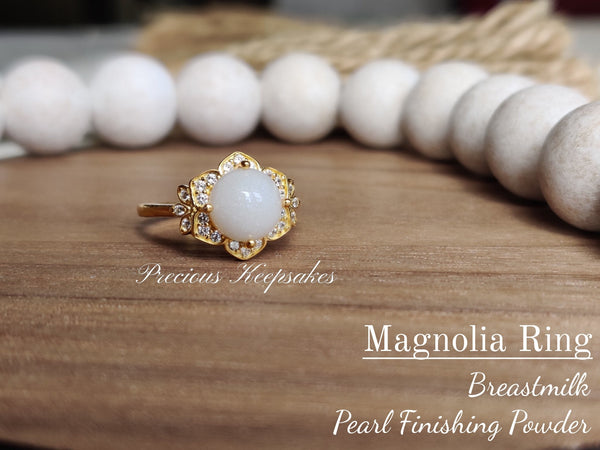 Magnolia Ring 14K