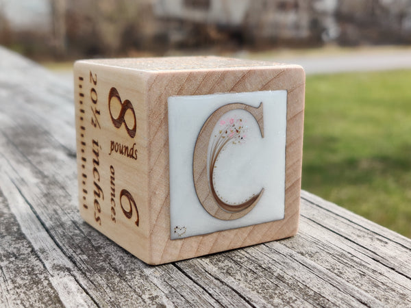 Baby Keepsake Block