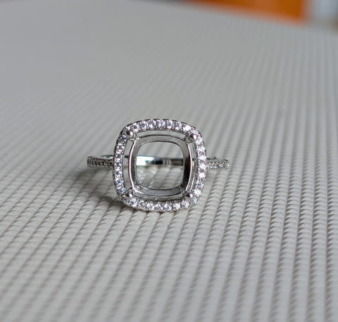 Square Cushion Ring size 5.5 & 7