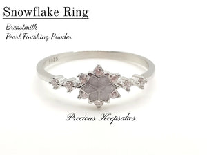 Snowflake Ring Size 8