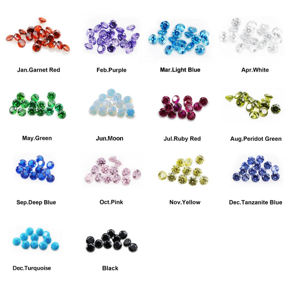 Zuri Birthstone Ring (Sterling Silver)