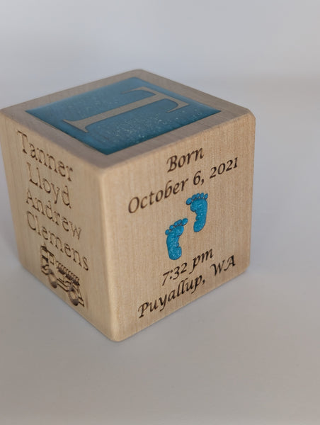 Baby Keepsake Block