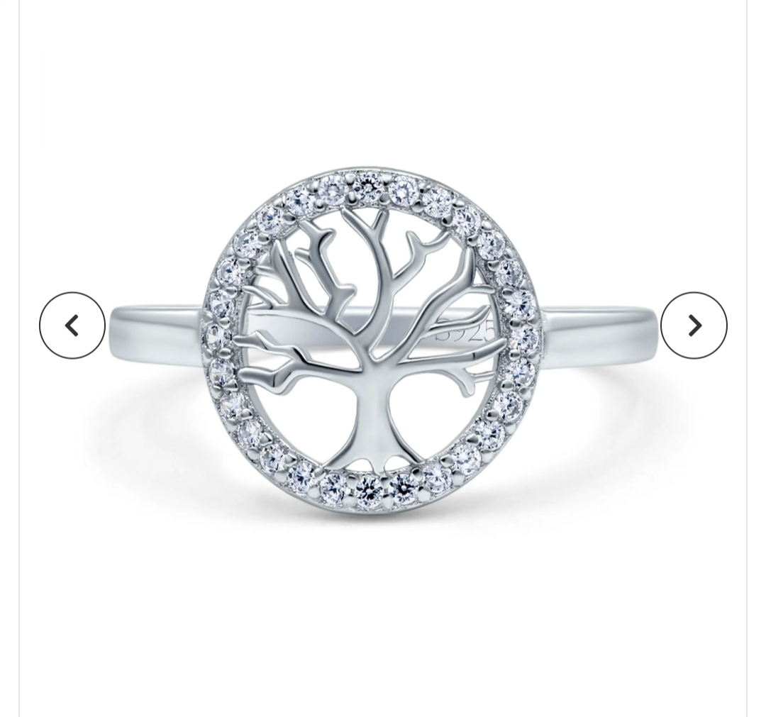 Elegant Tree of Life Ring