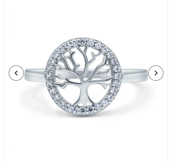 Elegant Tree of Life Ring