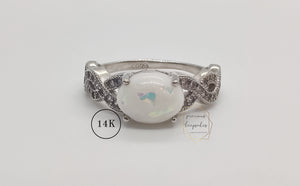 Lotus Ring 14K