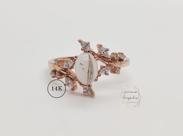 Oval Marquise Ring 14K