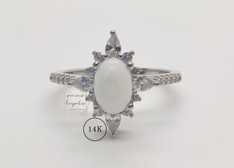 Starburst Ring 14K