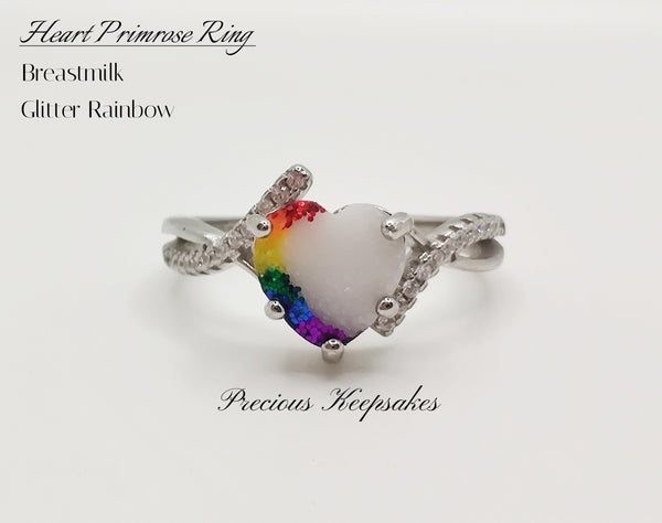 Heart Primrose Ring