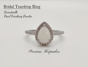 Bridal Teardrop Ring