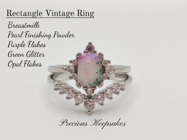 Vintage Rectangle Ring