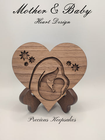 Mother & Baby (heart design)