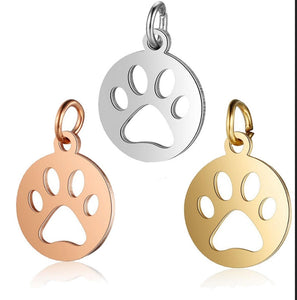 Paw Cremation Necklace