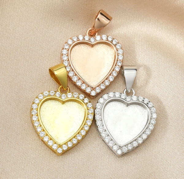 Heart Fillable Pendant